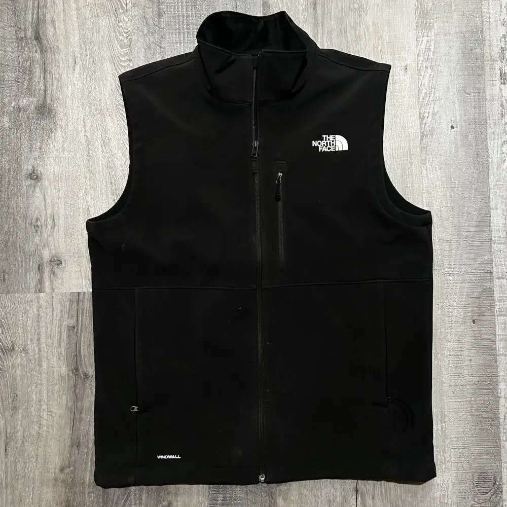 The North Face Mens Apex Bionic 3 Vest TNF Black Wind Wall Outdoor Hike Sz M